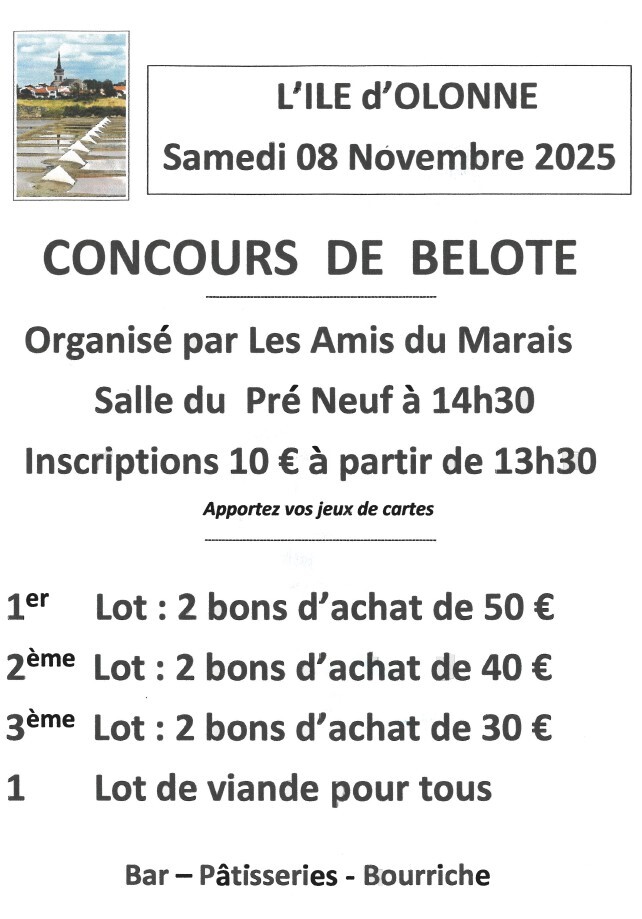 Concours de belote