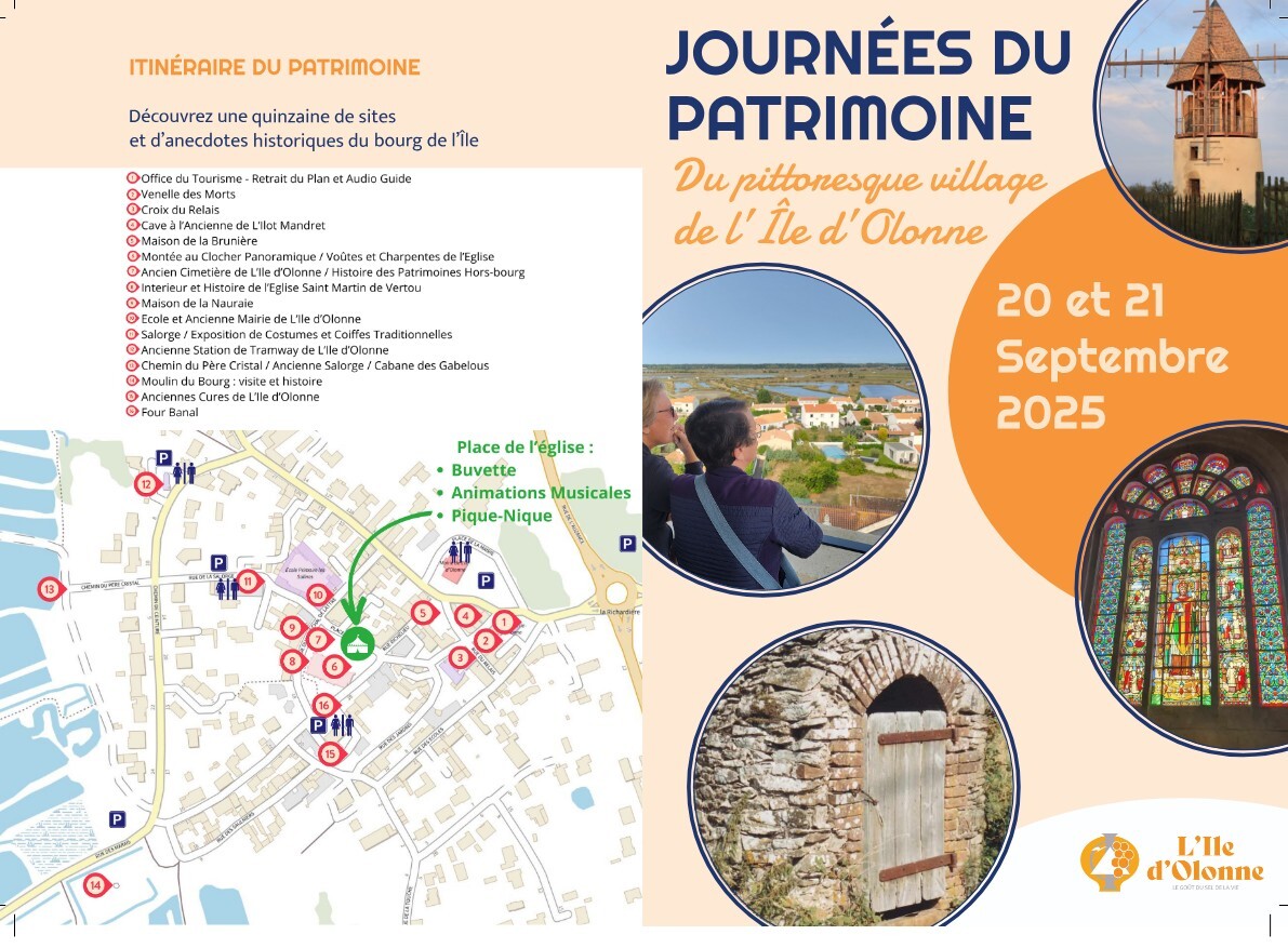 Journées du Patrimoine dépliant