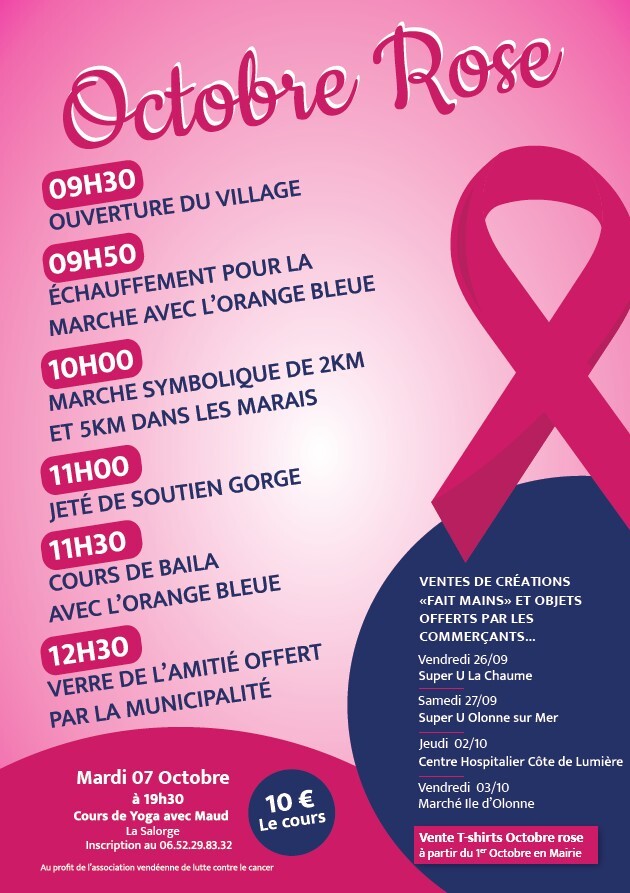 Octobre Rose Verso