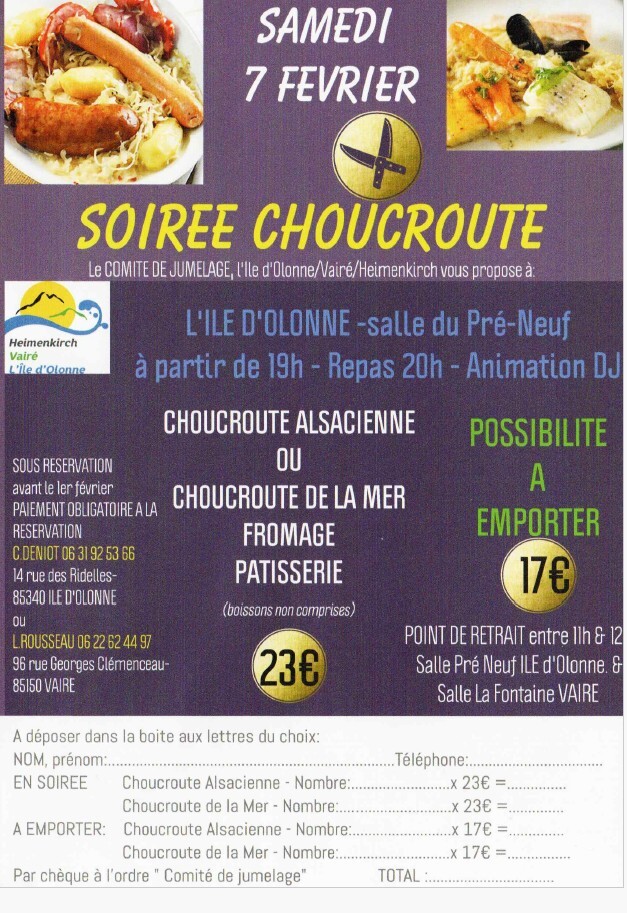 Soirée Choucoutre