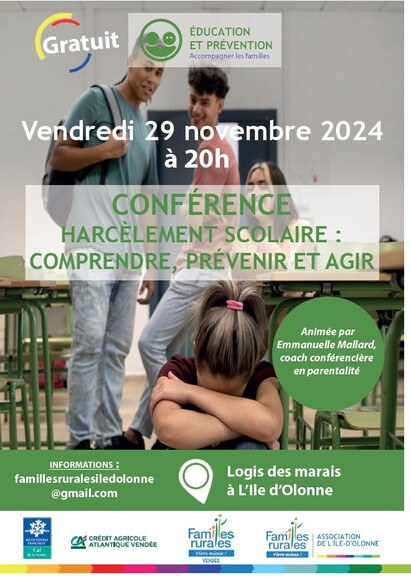 Conférence Harcèlement scolaire